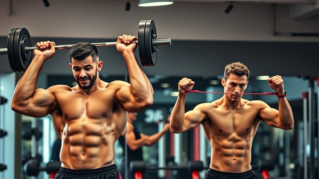 balanced push pull routine