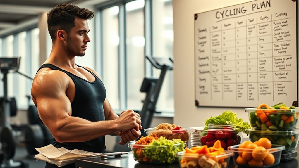 calorie deficit and carb cycling