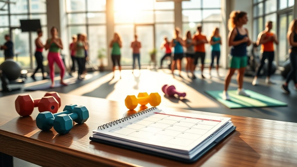 efficient fitness center strategy