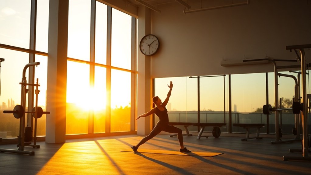 morning vs evening workouts