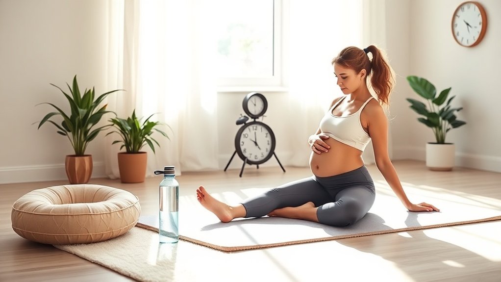 postpartum exercise and hydration