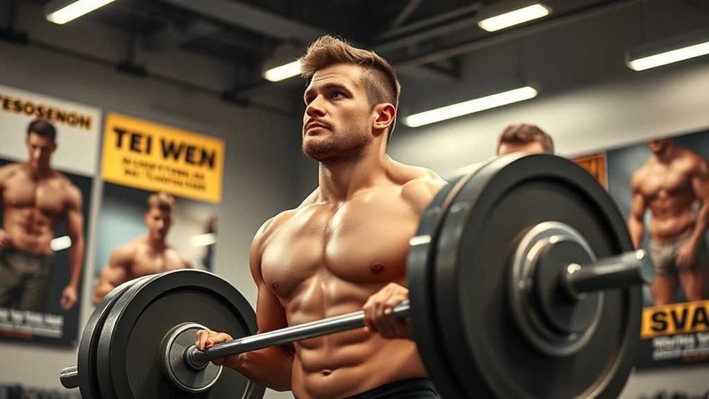 testosterone boosts muscle growth