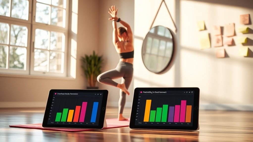 track and adjust flexibility progress