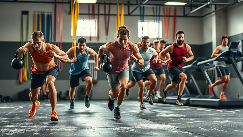 varied functional crossfit workouts