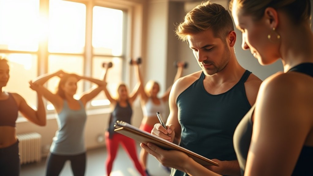 personalized exercise selection process