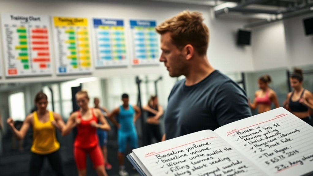 training volume by experience